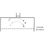 Calentamiento para juego al pie